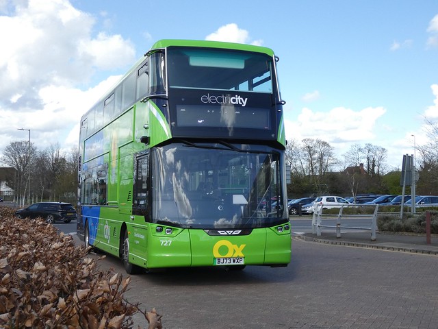Oxford Bus Company - 0727 - BJ73WXP - GoAG20240083GoAheadGroup