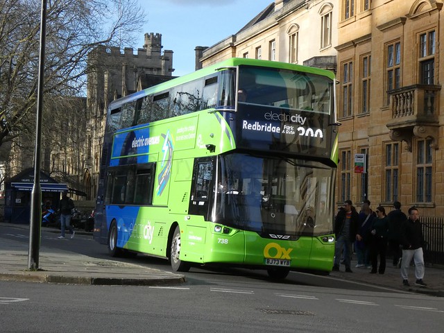 Oxford Bus Company - 0738 - BJ73WYB - GoAG20240213GoAheadGroup