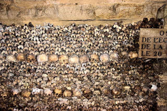 Catacombes de Paris.