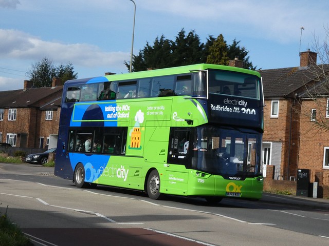 Oxford Bus Company - 0735 - BK73WXY - GoAG20240160GoAheadGroup