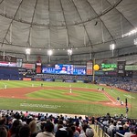 Texas Rangers 9, Tampa Bay Rays 3, Tropicana Field, St. Petersburg, Florida 
