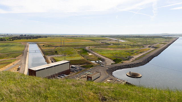 Delta Mendota Canal and O'Neill Pumping Plant with Forebay-07