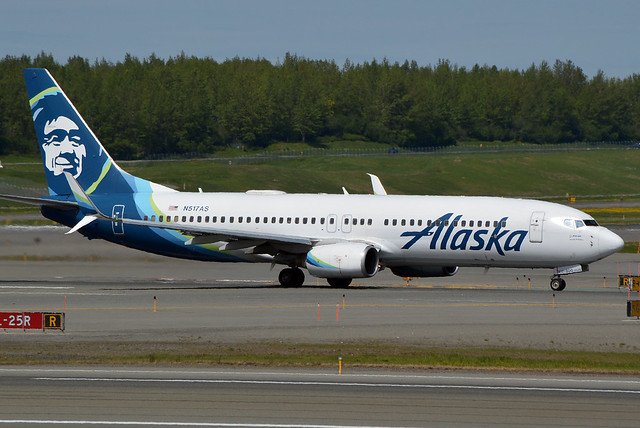 N517AS Boeing 737-890 of Alaska Airlines