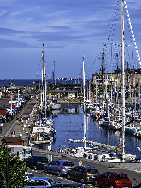 Saint Malo harbor
