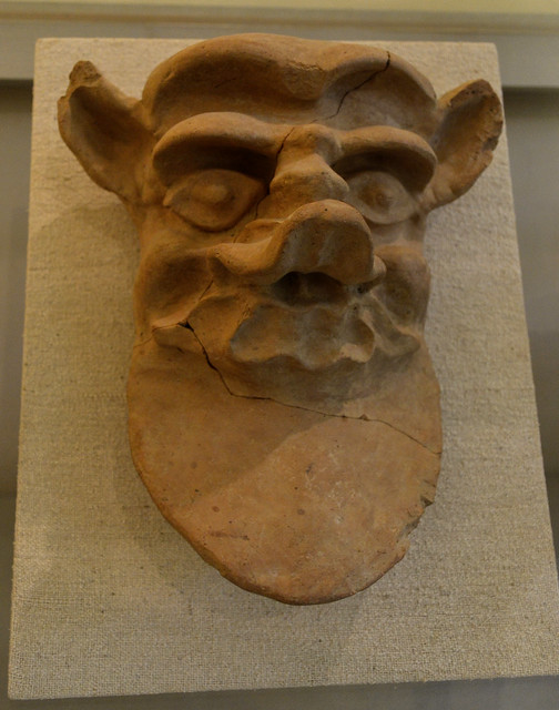 Terracotta mask from the Sanctuary of Orthia, Sparta: 23