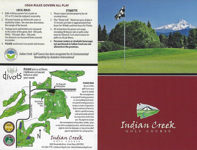 Indian Creek GC, Oregon
