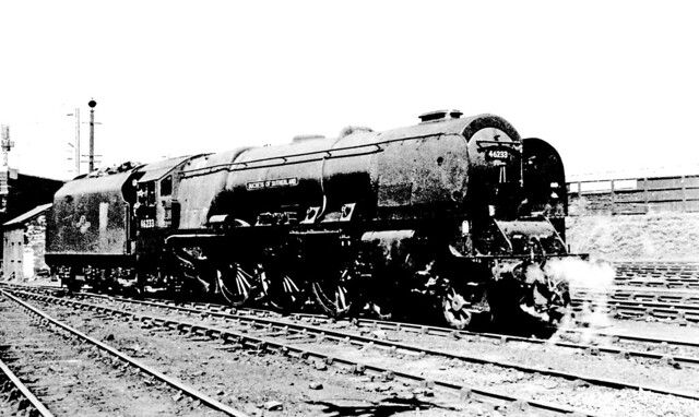LMS 46233 DUCHESS OF SUTHERLAND at Edge Hill October 1962