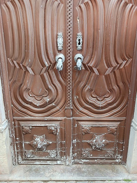 Door, Tavira, Algarve, Portugal