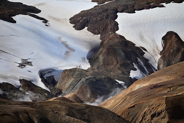 Maenisjokull glacier in Hveradalir valley