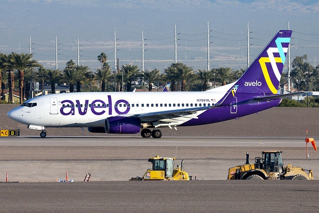 Avelo Air | Boeing 737-700 | N706VL | Las Vegas Harry Reid