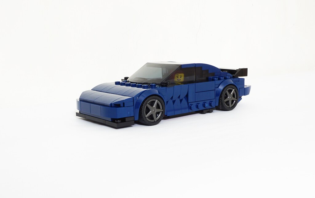 Flachbau Porsche - Alpine A110 - Lego 76920 Alternate Build