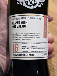 SMWS 36.201 - Glazed with Marmalade