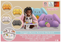 Snuggle Bunny Activity Backrest
