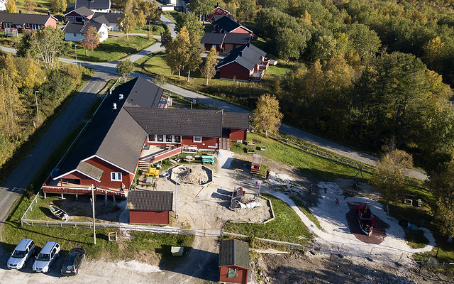 Marielund bhg Drone Foto Hamarøy kommune