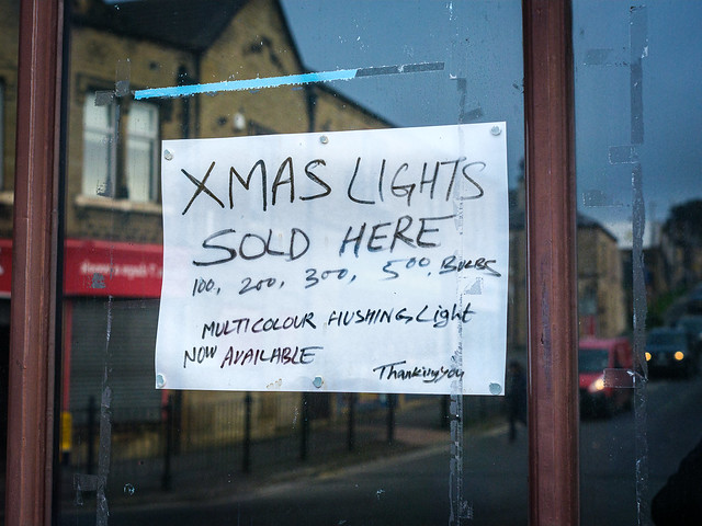 Xmas Lights Sold Here