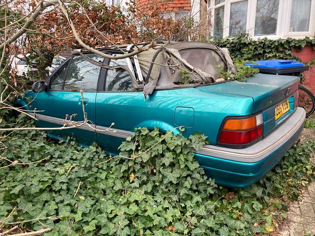 Abandoned 1992 Rover 216 Cabriolet
