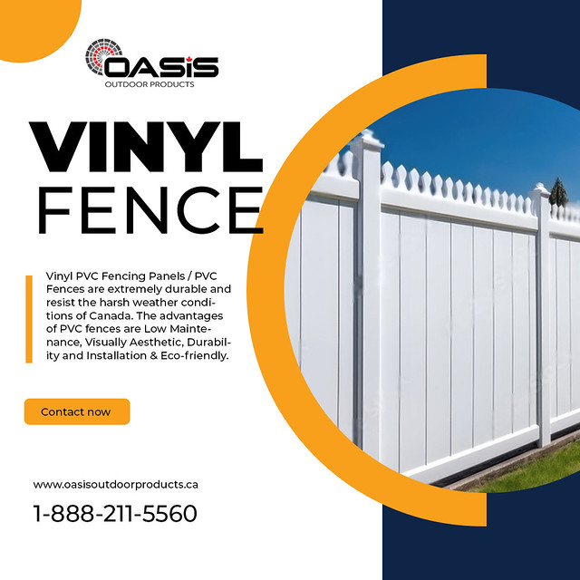 Discover the Durability and Style of Vinyl Fences at Oasis Outdoor Products