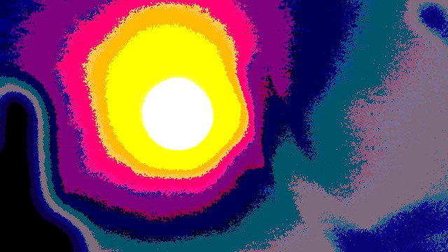 abstract sun edited  to  brighten up ya day