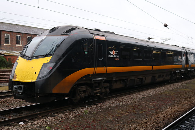 Class 180: 180102 59902 Grand Central Doncaster