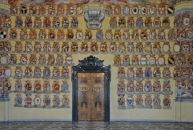 Wappensaal im Landhaus Klagenfurt