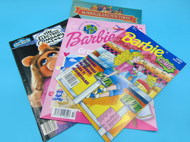 Vintage Magazines (Barbie, Miss Piggy & McDonald's)