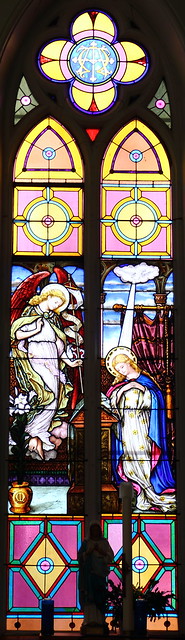St. Patrick's Port Colborne ON Mary and Angel Gabriel SG