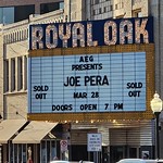 Joe Pera at Royal Oak Music Theater (Royal Oak, Michigan) - March 28th, 2024 Saw Joe Pera at Royal Oak Music Theater, located at 318 W 4th St, Royal Oak, MI 48067. Joe Pera is a comedian and writer who did a great show.  He let people take pictures at the end....so that was nice!