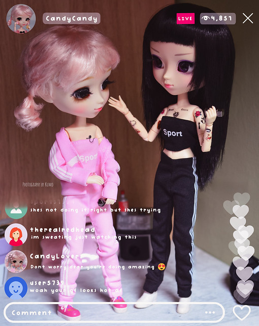 Gym Live | Pullips My Melody Pink & Kuromi