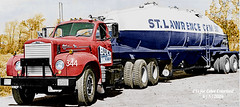 Mack B-73 St. Lawrence Cement Colorized