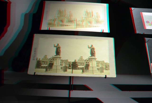 Stereo Optische Illusies in Teylers Museum Haarlem 2024 3D