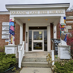 Fabric Pillars Free Library, Saranac Lake, NY