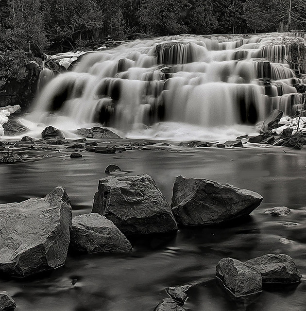 Bond Falls, Middle Branch, Ontonagon River