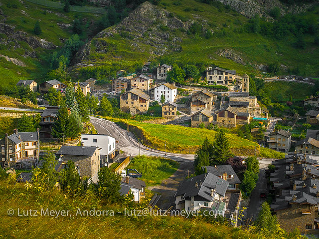 Andorra rural landscape: La Massana, Vall nord, Andorra