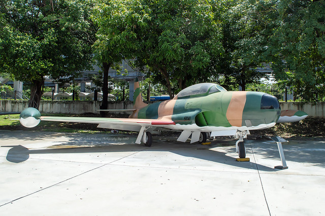 RTAF Lockheed RT-33A Shooting Star exposed @ Royal Thai Air Force Museum - Bangkok 22-09-2023
