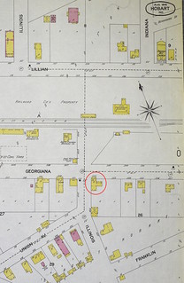 2024-04-04. Bale house on 1902 Sanborn map