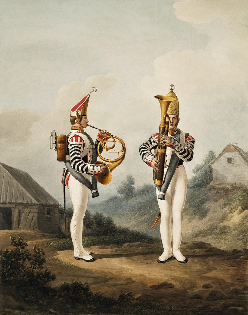 Alexander Sauerweid (1783-1844) - Musicians of the Life-Guards Pavlovsky Regiment