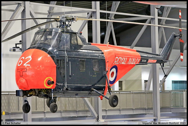 Whirlwind HAS7 XK936 62 Duxford IMW décembre 2023