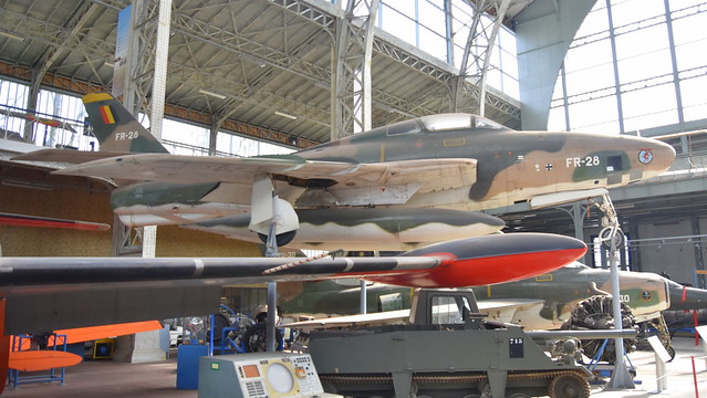 Republic RF-84F Thunderflash Belgian Air Force serial FR28