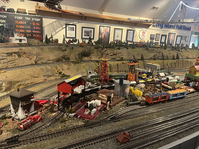 Lionel Train Layout Showroom at the Railroad Museum of Long Island