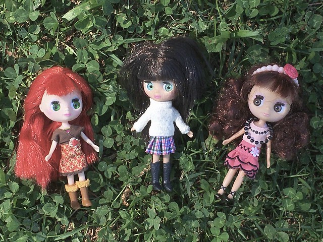 Three girls in Three-Leaf Clover ☘️