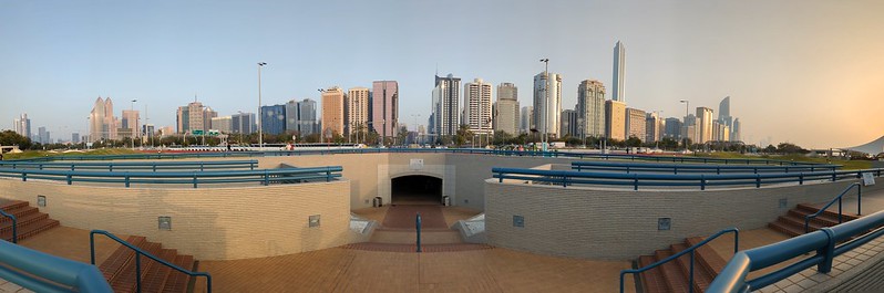 Persian Gulf - Waterfront Park and Promenade - Abu Dhabi, UAE (United Arab Emirates)