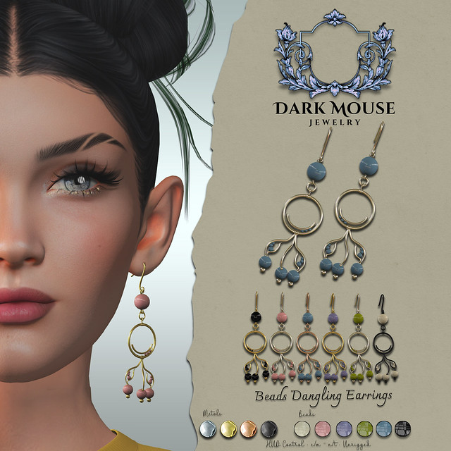 Beads Dangling Earrings
