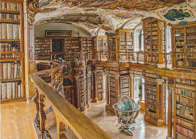 Bibliothèque - Abbaye de Saint-Gall (Suisse)