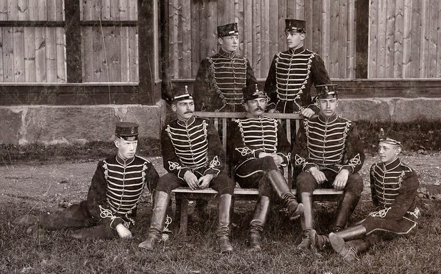 Warrants from the Småland Hussar Regiment K4, Eksjö 1895-1913