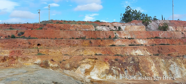 São Domingos Mine - a deserted open-pit mine