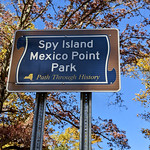 Spy Island Mexico Point Park Sign Mexico Point State Park, Mexico NY
