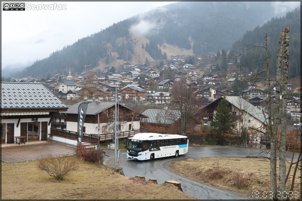 Scania Interlink – SAT Mont Blanc (Alpes Transports) / Cars Région – Auvergne-Rhône-Alpes n°223