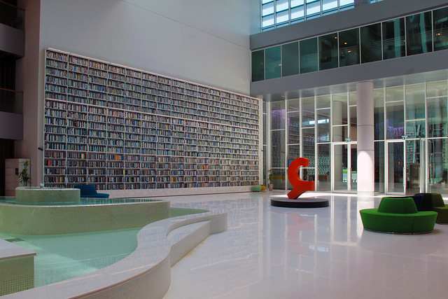 Mohammed bin Rashid Library interior