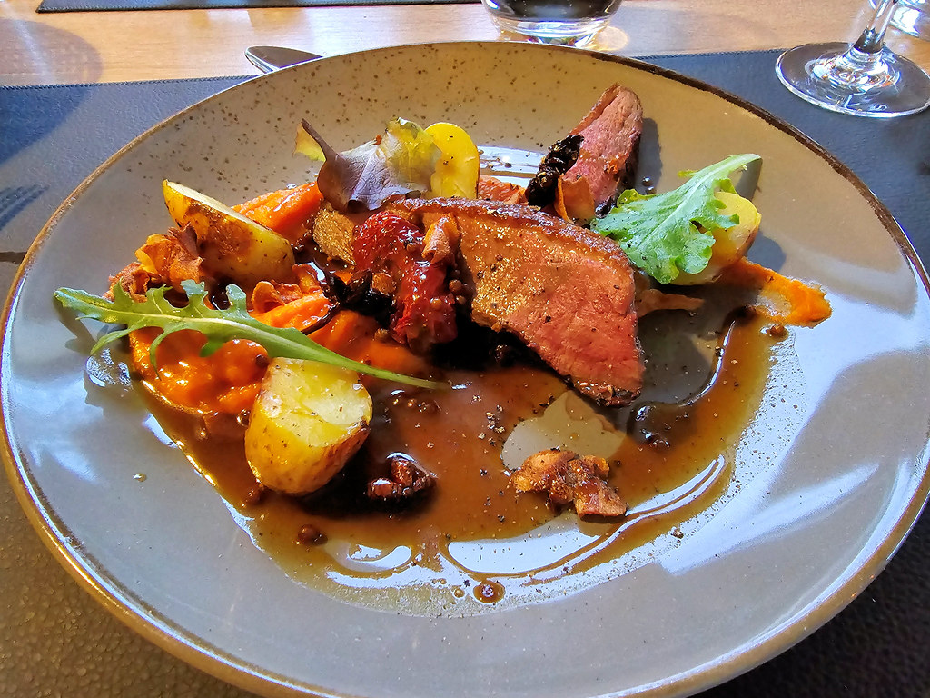 Duck breast @ Restaurant la Nouvelle Table Nevers