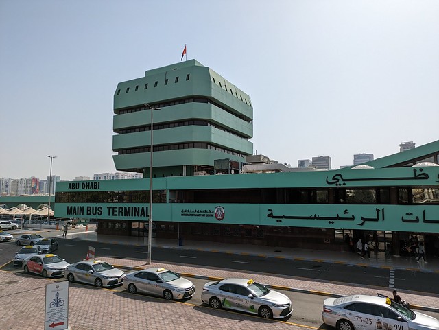 Main Bus Terminal - Abu Dhabi, UAE (United Arab Emirates)